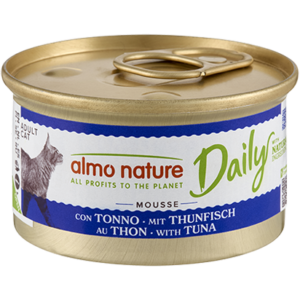 Almo Nature Daily Mousse Thon | Carton 24×85g | Chat Adulte