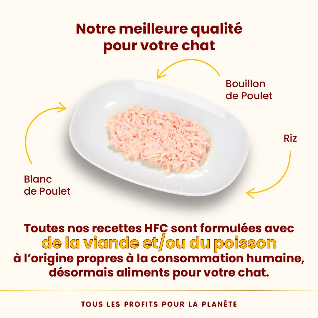 Almo Nature HFC Filet Poulet | Carton 24×70g | Chat Adulte – Image 3