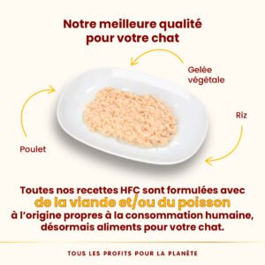 Alternative view of Almo Nature HFC Poulet en Gelée | Carton 24×70g | Chat Adulte