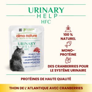 Alternative view of Almo Nature HFC Urinary Help – Thon & Cranberries | Carton 24×50g | Chat Adulte