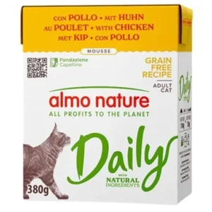 Almo Nature Daily Poulet en Mousse 380g | Chat Adulte